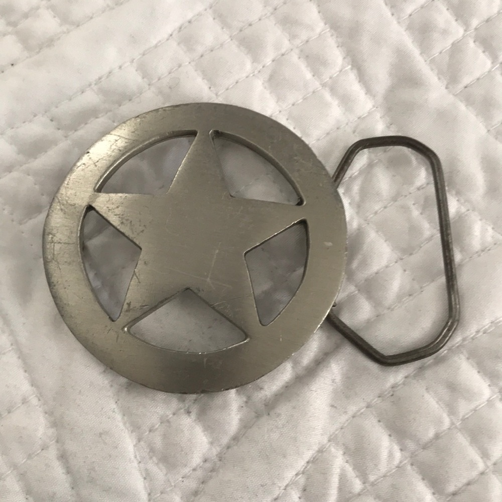 Marshal Star belt buckle